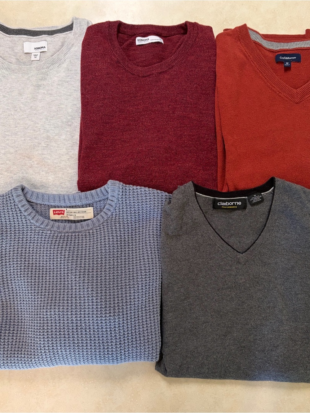 Men's Sweater Bundle -Medium